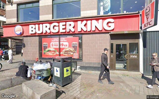 Street View af Burger King – Rådhuspladsen, København